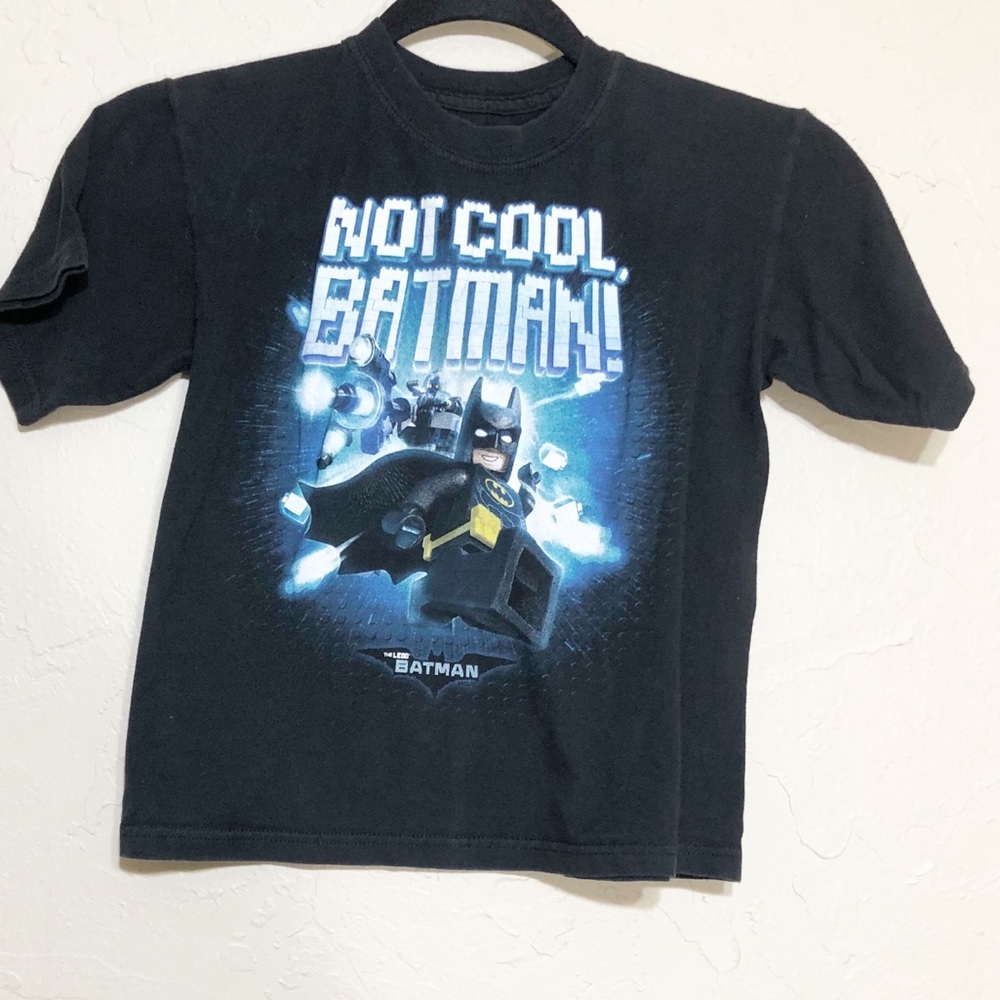 Not Cool Batman Lego Shirt S